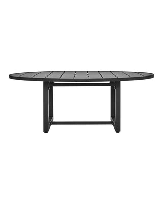 Salontafel Helo zwart rond 120cm - outdoor van House Doctor, duidelijk als hoofdfoto afgebeeld