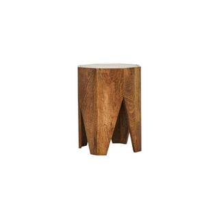 Coffee table / stool Okta natural 45cm - Het Adres