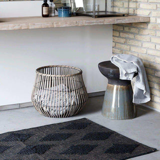 Coffee table / stool Pablo brown 43cm - Het Adres