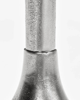 Salontafel Pan zilver 61cm van House Doctor, recht van voren met vorm en afwerking zichtbaar