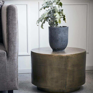 Coffee table Rota antique bronze 35cm - Het Adres