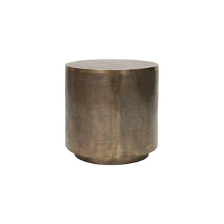 Coffee table Rota antique bronze 50cm - Het Adres