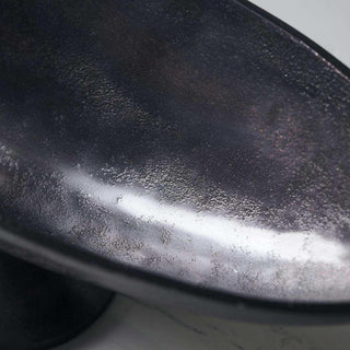 Schaal Foy zwart / brons 45cm van House Doctor, van dichtbij met materiaal en textuur zichtbaar