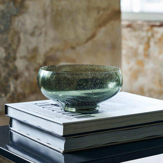 ciotola Rain vetro verde 18cm - Het Adres
