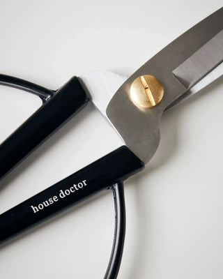 Schaar Shears van roestvrij staal 19cm van House Doctor, in een gestileerde detailopstelling