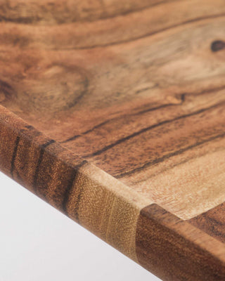 Schalen wood naturel 23x43cm - 2 stuks van House Doctor, in een gestileerde productopstelling