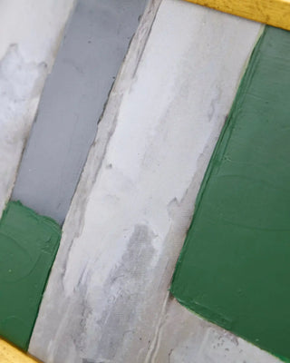 Schilderij Emerald Beige Groen 30x24 cm van House Doctor, in een gestileerde productopstelling