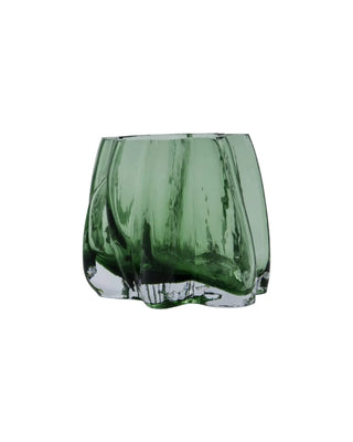 Sfeerlicht Curva groen glas 15cm van House Doctor, duidelijk als hoofdfoto afgebeeld