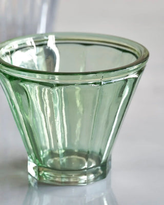 Sfeerlicht Fren groen glas 9cm van House Doctor, in een gestileerde detailopstelling