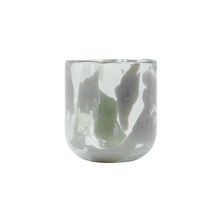 Sfeerlicht Home beige 9cm - 2 stuks van House Doctor, recht van voren met vorm en afwerking zichtbaar