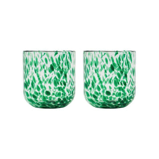 Sfeerlicht Home groen 9cm - 2 stuks van House Doctor, duidelijk als hoofdfoto afgebeeld
