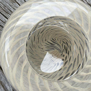 Sfeerlicht Leero geel 10cm van House Doctor, van dichtbij met materiaal en textuur zichtbaar