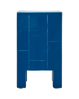 Side table Brick Blauw 30x30x50.5cm van House Doctor, duidelijk als hoofdfoto afgebeeld