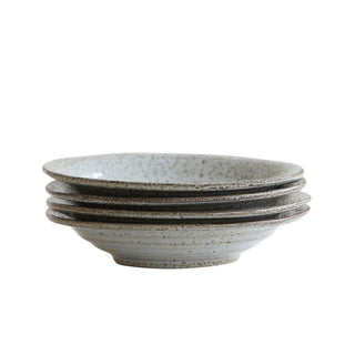 Assiette à soupe et à pâtes Rustic gris bleu 25cm - Het Adres