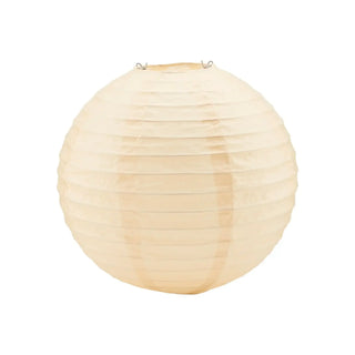 Soni lampenkapjes lichtslinger zandkleurig papier 25cm - 10 stuks van House Doctor, duidelijk als hoofdfoto afgebeeld