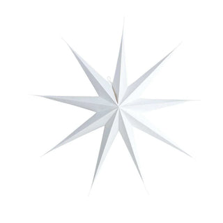 Stella 9 punte bianca 87cm - Het Adres