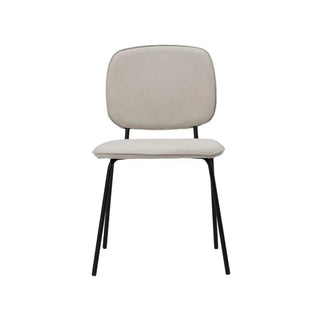 Chaise Coton sable 83cm - Het Adres