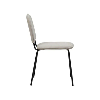Chaise Coton sable 83cm - Het Adres