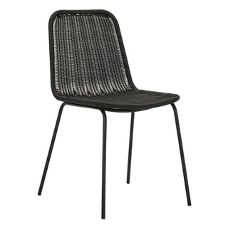 Stoel Haput zwart 82cm van House Doctor, als vrijstaande productfoto