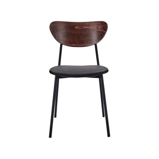 Chaise Must marron 80 cm - 2 pièces - Het Adres