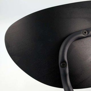 Chaise Must noir 80cm - 2 pièces - Het Adres
