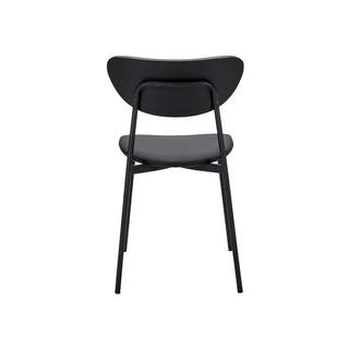 Chaise Must noir 80cm - 2 pièces - Het Adres