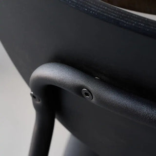 Chaise Must noire 80 cm - 2 pièces - Het Adres