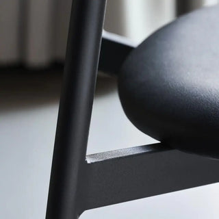Chaise Must noir 80cm - 2 pièces - Het Adres