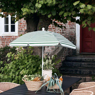 Beach and garden parasol Oktogon green 180cm - Het Adres