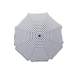 Beach and garden parasol Oktogon black 180cm - Het Adres