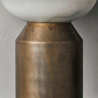 Table lamp Big Fellow antique copper 55cm - Het Adres