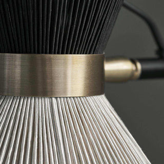 Tafellamp Cord zwart 56cm van House Doctor, in een gestileerde detailopstelling