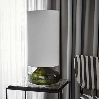 Lampada da tavolo verde opaco 68cm - Het Adres