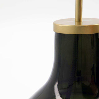 Lampada da tavolo verde opaco 68cm - Het Adres