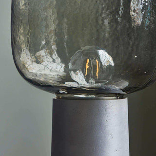 Lampada da tavolo Note grigia 52cm - Het Adres