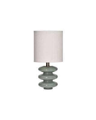 Tafellamp Step S Lichtblauw Gebroken wit 42cm van House Doctor, duidelijk als hoofdfoto afgebeeld