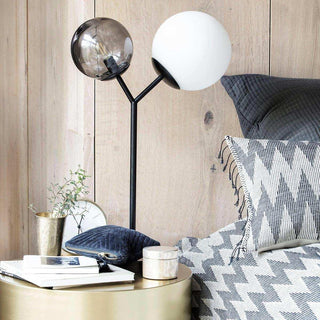 Lampada da tavolo Twice nera 65cm - Het Adres