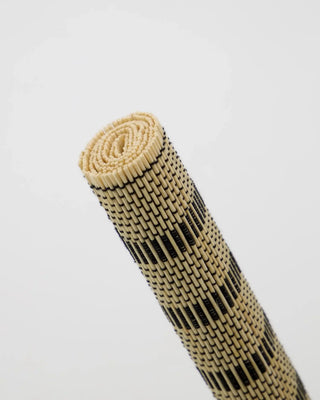 Tafelloper Fica naturel 28x83cm van House Doctor, van dichtbij met materiaal en afwerking zichtbaar