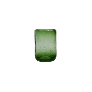 Tandenborstelhouder Wah groen glas van House Doctor, duidelijk als hoofdfoto afgebeeld
