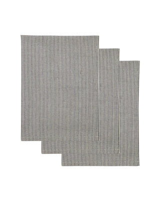 Theedoek Cook Donker grijs 75x55cm - 3 stuks van House Doctor, duidelijk als hoofdfoto afgebeeld