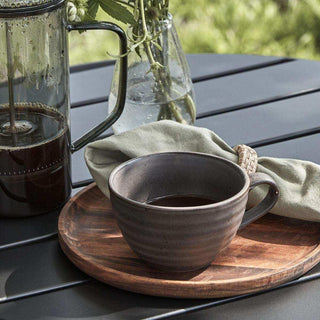 Teetasse Rustic dunkelgrau 10,5 cm - Het Adres