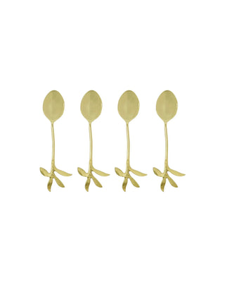 Theelepels Spoon goud - 4 stuks van House Doctor, duidelijk als hoofdfoto afgebeeld