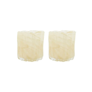 Theelichthouder Curl beige 10cm - 2 stuks van House Doctor, duidelijk als hoofdfoto afgebeeld