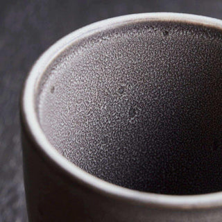 Thermo mug Liss dark grey 14cm - 2 pieces - Het Adres