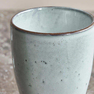 Thermo mug Liss light grey 14cm - 2 pieces - Het Adres