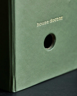 Tijdschriften houder Hold groen - 2 stuks van House Doctor, in een gestileerde detailopstelling