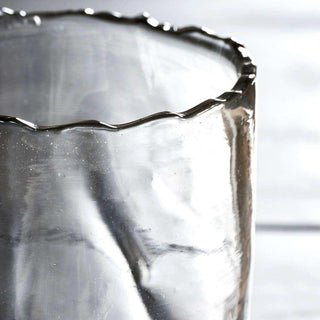 Vaas Clear 25cm van House Doctor, van dichtbij met materiaal en textuur zichtbaar