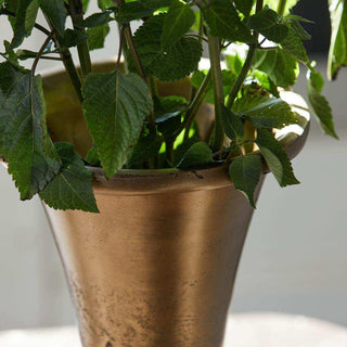 Vase Florist antik bronze 33cm - Het Adres