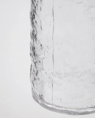 Vaas Huri glas 20cm van House Doctor, van dichtbij met materiaal en afwerking zichtbaar