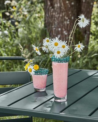 Vaas Kupla roze 19cm van House Doctor, toegepast in een sfeervolle interieursetting